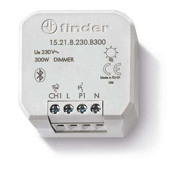 Finder Электронный диммер; 300Вт; питание 230В АC; монтаж в коробке; степень защиты IP20; BLE- Yesly 15218230B300