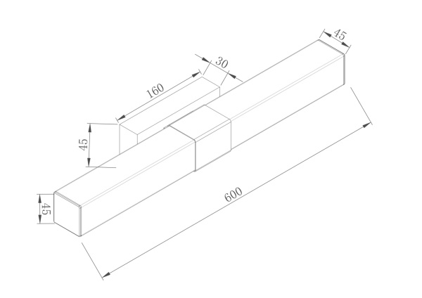 Купить Maytoni Mirror Glanz  Хром Подсветка LED 12W 1000Лм MIR006WL-L12CH