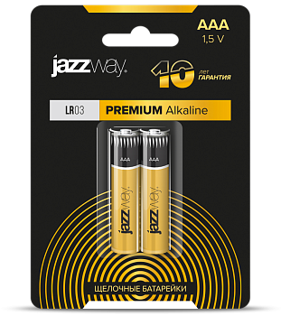 Jazzway LR03 PREMIUM Alkaline BL-2 .5026865