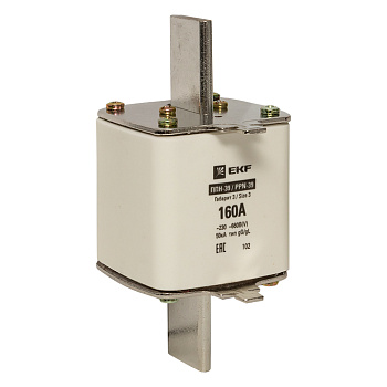 EKF PROxima Плавкая вставка ППН-39 630/160А габарит 3