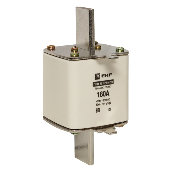 EKF PROxima Плавкая вставка ППН-39 630/160А габарит 3
