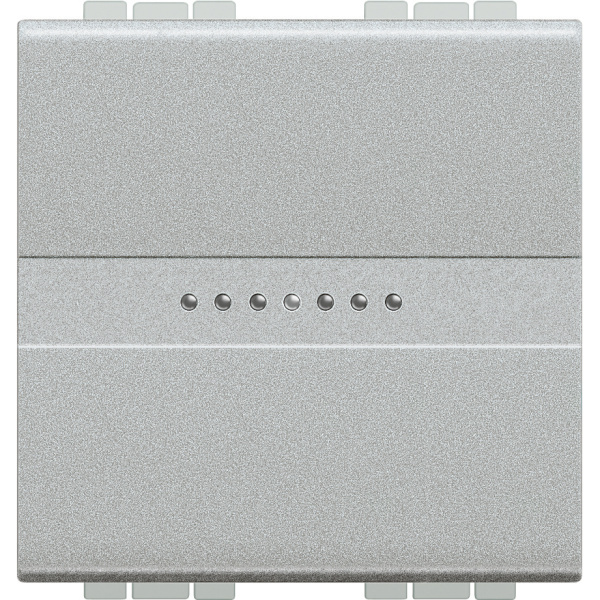 BT LL Алюминий Переключатель аксиальный 1-кл. 10А, 250В, автомат. клеммы, 2 мод. (замена для арт. NT4053M2A) NT4053M2AN