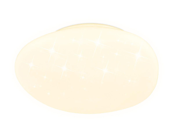 Купить Ambrella Потолочный светодиодный светильник с пультом FF15 WH белый 48W 3000K/4200K/6400K D380*60 (ПДУ ИК)