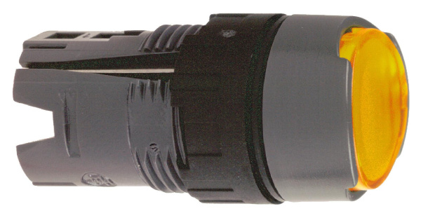 Купить SE Круглая кнопка с подсветкой желтая ZB6AW5