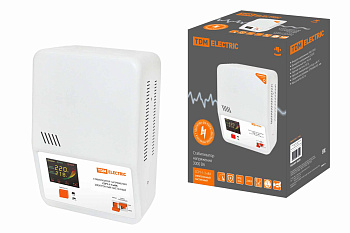 TDM Стабилизатор напряжения ССР1-1-3 кВА электронный настенный SQ1201-0025