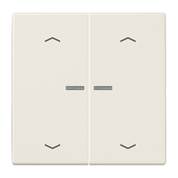 JUNG Клавиши для сдвоенной кнопки BCU белые LS995KO5MP