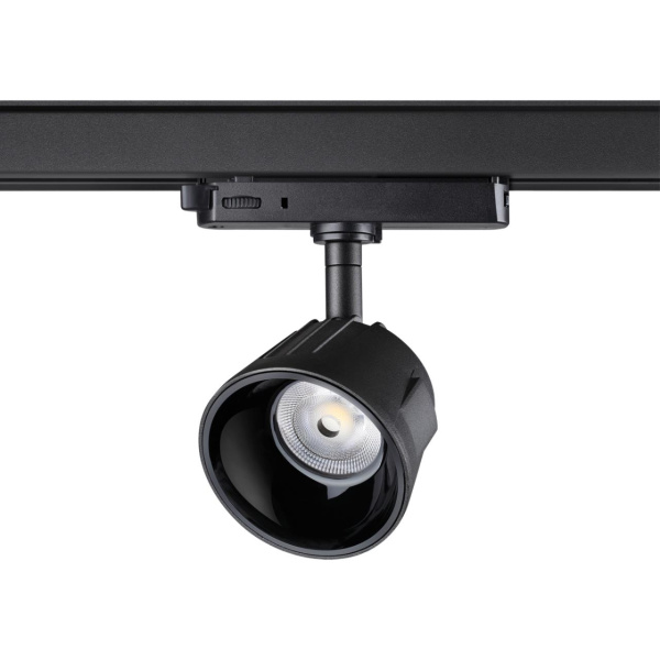Novotech 358735 PORT NT21 098 черный Трехфазный трековый светодиодный светильник IP20 LED 4000K 20W 100-265V KNOF