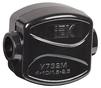 IEK Зажим ответвительный У-739М (4-10/1,5-2,5 мм2) IP20