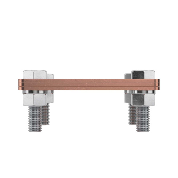 Купить DKC Соединитель полоса - полоса, 80х70 мм, медь