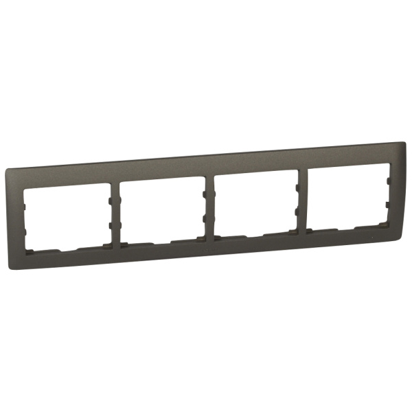 Legrand Galea Life Темная Бронза Рамка 4-я гориз 771204