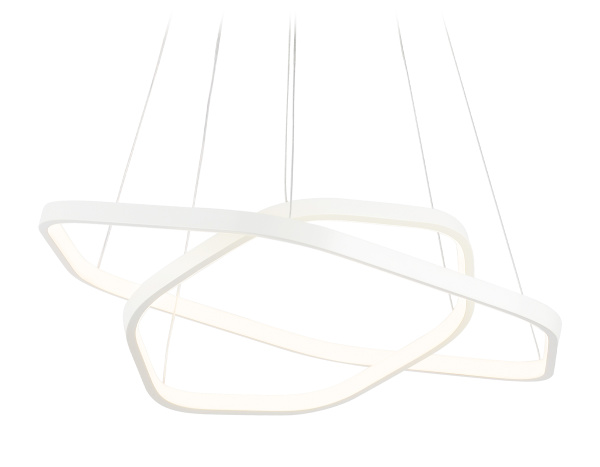 Ambrella Подвесной светодиодный светильник FL360/2 WH белый 4200K 48W D400/600*1200 (без ПДУ)