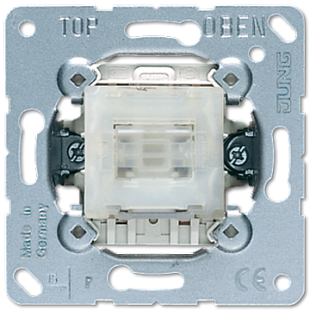 JUNG   Выключатель 10AX 250V кнопочный двухполюсный 502TU