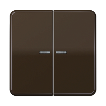 JUNG CD Коричневая Клавиша 2-ая с/п ударопрочная CD595KO5BFBR