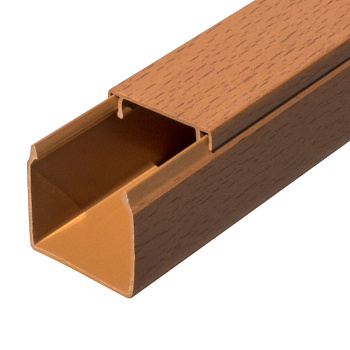 Промрукав Кабель-канал бук 2-й замок 40х40 (60м/уп) PR.025441