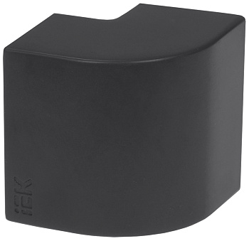 IEK ELECOR Угол внешний КМН 25х16 черный (4шт/компл)