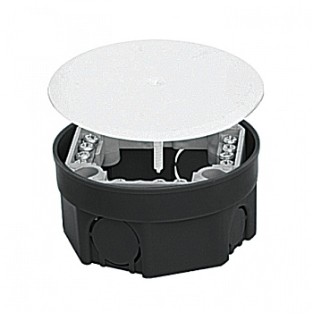 EKF PROxima Коробка распаячная КМТ-010-021 для подштукатурного монтажа с клеммником и крышкой КМТ-010-021 (103х50)