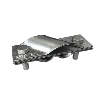 EZETEK Зажим заземления стержень - полоса/пруток диагональный, оцинк. 62815