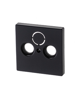 ABB BJE Solo/Future Черный бархат Накладка TV/TV-SAT розетки 2CKA001724A4298
