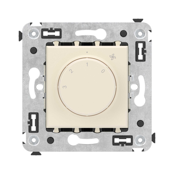 Купить DKC Механизм управления вентиляторами в стену, "Avanti", "Ванильная дымка"