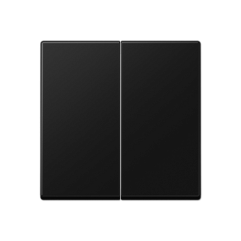 JUNG A Flow/A 550 Черный матовый Клавиша  для KNX кнопки, 2 группы A102BFSWM