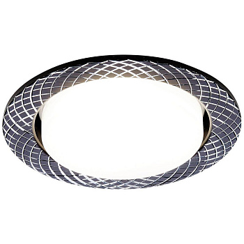 Ambrella Встраиваемый точечный светильник G818 BK черный GX53