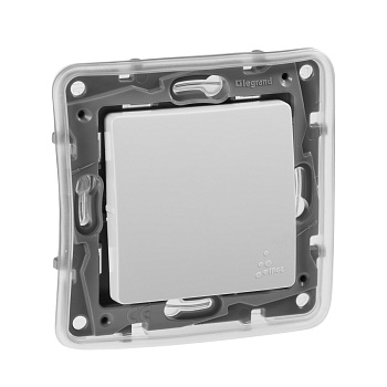 Legrand Etika Белый Выключатель/Переключатель IP44 10А 672200
