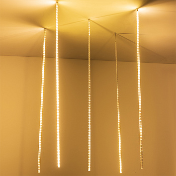 Arlight Светодиодная гирлянда ARD-ICEFALL-CLASSIC-D12-1000-5PCS-CLEAR-120LED-LIVE WARM (230V, 11W) (Ardecoled, IP65) 026055