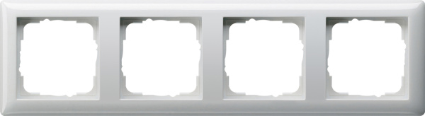 Gira Standard 55 Бел глянц Рамка 4-ая 021403