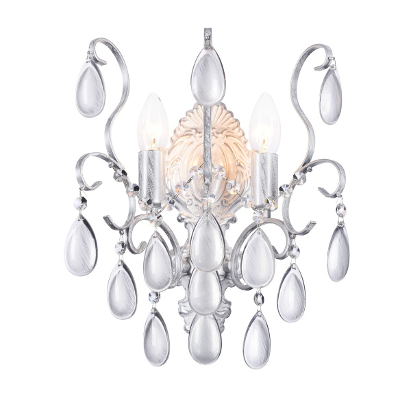 Купить Freya Classic Chabrol Серебро Бра E14 40W FR2302WL-02S