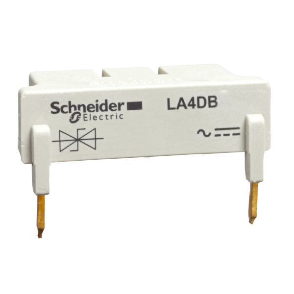 SE Contactors D Ограничитель перенапряжения DC 24В LA4DB3B