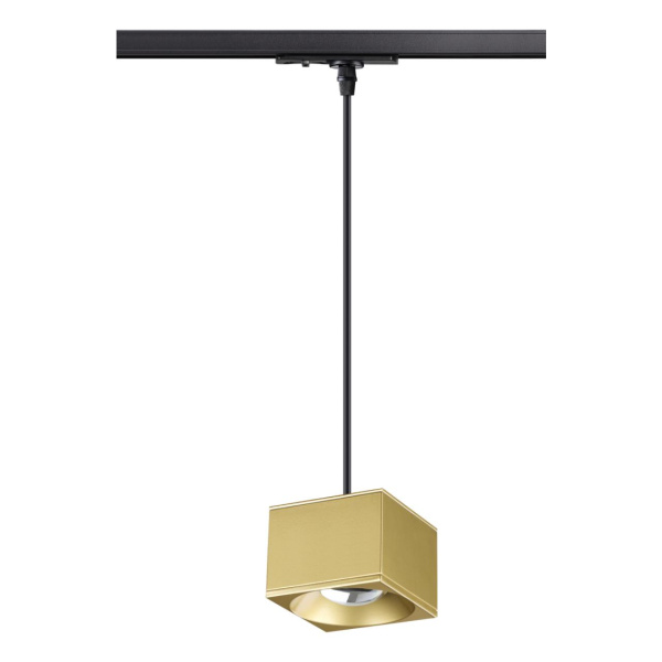 Novotech 358674 PORT NT21 063 золото Однофазный трековый светодиодный светильник, провод 1.2м IP20 LED 4000К 12W 220V PATERA