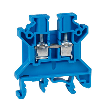 КЭАЗ Клемма проходная винтовая OptiClip CTS-4-I-BU-32A-(0,2-6)-синий