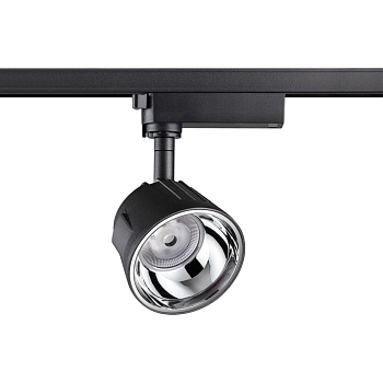 Novotech 358725 PORT NT21 066 черный/хром Однофазный трековый светодиодный светильник IP20 LED 4000K 20W 100-265V KNOF