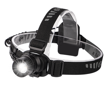 ФАZA Фонарь налобный Фонарь H7-L3WZ налобн. 10 Вт LED, Zoom, 3xAAA .5007437