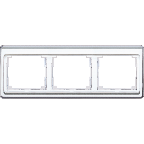 JUNG SL 500 Белая Рамка 3-ая горизонтальная SL5830WW