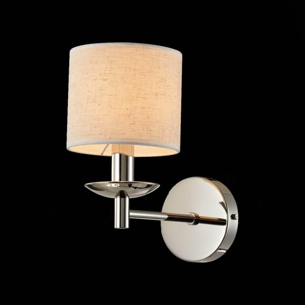 Купить ST Luce SL1752.101.01 Светильник настенный Никель/Бежевый E14 1*40W