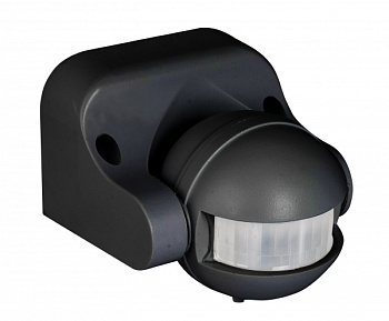 EKF PROxima ИК датчик движения наст. 1200Вт 180гр. до 12м IP44 MS-39b черный