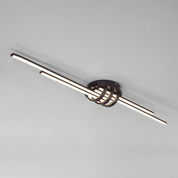 Eurosvet Потолочный светодиодный светильник с пультом управления 90243/4 кофе a053566