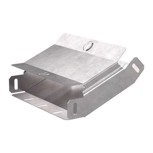 Промрукав Угол вертикальный внутренний 45 градусов с крышкой Стандарт 200х50 PR16.0539