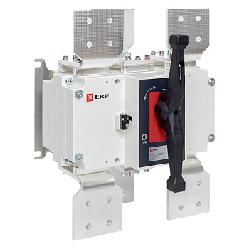 EKF Рубильник-выключатель 2500A 3P c рукояткой управления для прямой установки PowerSwitch PROxima