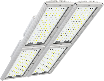 Светодиодный светильник Diora Unit2 Glass PRO 310/48000 Д прозрачный 48000лм 310Вт 4000K IP67 0.95PF 80Ra Кп<1 консоль DUGPRO310D-PZ-4K-C