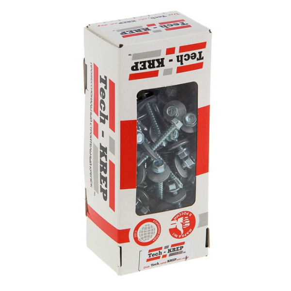 Tech-Krep Саморез КР ZP св. 5,5х38 (60 шт) - коробка с ок. 124628