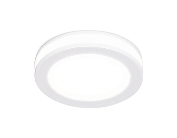 Ambrella Светодиодный встраиваемый светильник TN140 WH белый LED 4200K 7W D85*30