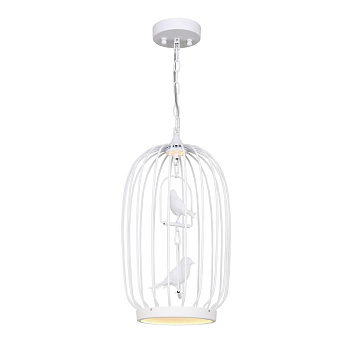 Favourite Chick Белая Люстра 1*LED*12W+1 LED*5W, 3500K-4000K 1929-2P