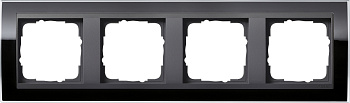 Gira Event Clear Черный/Антрацит Рамка 4-ая 0214738