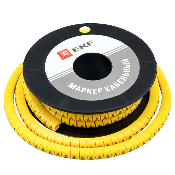 Купить EKF PROxima Маркер кабельный 4,0 мм2 "A" (500 шт.) (ЕС-2)