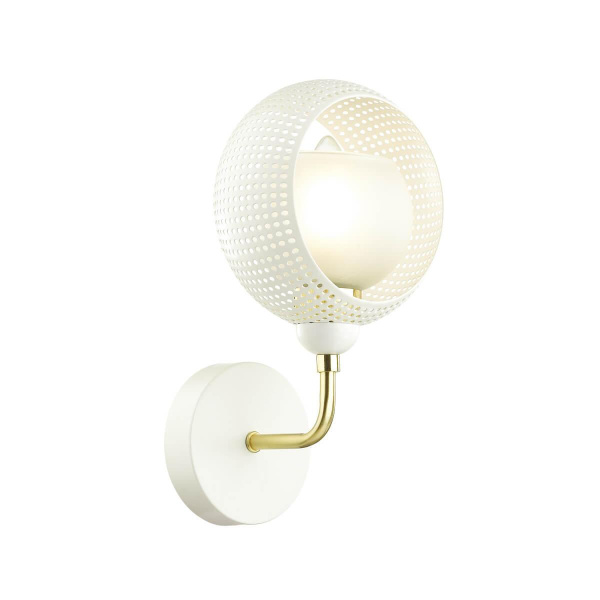 Lumion 4531/1W MODERNI LN21 141 белый, матовое золото Бра E14 40W 220V NOELLE