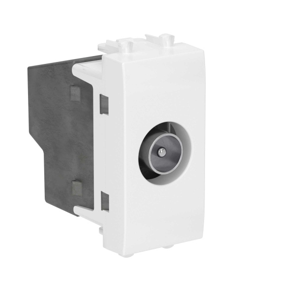 Купить DKC Розетка TV оконечная модульная, "Avanti", "Белое облако", 1 модуль