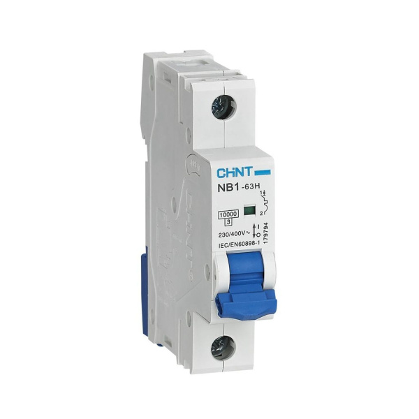 CHINT Автоматический выключатель NB1-63H 1P 16A 10кА C (R) 179784