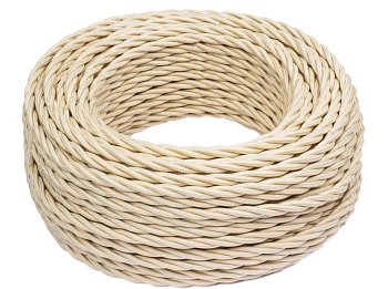 BIRONI Песочное золото матовый Кабель коаксиальный 20М B1-426-719-20